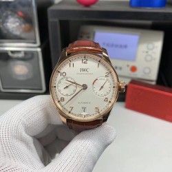 IWC 万国 葡萄牙系列（IWC Portugieser Automatic）IW500701（葡七）腕表 ！搭载定制版Cal.52010自动机械机芯 双面蓝宝石 直径42.3mm！