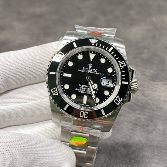 【N厂出品】劳力士 黑水鬼 2836机 904L V10 40MM！出货实拍