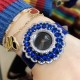 实拍 萧邦-Chopard❥ Precious Chopard系列❥瑞士石英机芯❥蓝宝石玻璃镜面❥表壳直径约36mm 厚度约8mm❥今年以“舞会”为主题,推出Precious Chopard系列高级珠宝与珠宝表新作。以钻石和多种彩色贵重宝石为Precious Chopard系列珠宝装饰出华丽的外衣,由最出色的珠宝师以卓绝工艺精心制作,散发出盛大晚会的恢宏气势。 实拍 萧邦-Chopard❥ Precious Chopard系列❥瑞士石英机芯❥蓝宝石玻璃镜面❥表壳直径约36mm 厚度约8mm❥今年以“舞会”为主题,推出Precious Chopard系列高级珠宝与珠宝表新作。以钻石和多种彩色贵重宝石为Precious Chopard系列珠宝装饰出华丽的外衣,由最出色的珠宝师以卓绝工艺精心制作,散发出盛大晚会的恢宏气势。