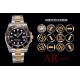 AR超强神作 劳力士 ROLEX SUB潜航者"116613"超级进口904钢版间金水鬼,搭载订制版超级3135机芯!圈口字体与颜色做出了正品一致的视觉,圈口不再沿用双面胶粘去的,做工与正品一致的冲压上去,使圈口更牢固不再出现脱落!表带表壳的904钢均能达到国际检测标准! AR超强神作 劳力士 ROLEX SUB潜航者"116613"超级进口904钢版间金水鬼,搭载订制版超级3135机芯!圈口字体与颜色做出了正品一致的视觉,圈口不再沿用双面胶粘去的,做工与正品一致的冲压上去,使圈口更牢固不再出现脱落!表带表壳的904钢均能达到国际检测标准!