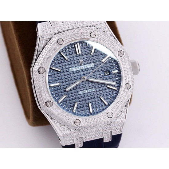 SF 爱彼 Audemars Piguet 皇家橡树系列 ️钻石壳 皮带款 搭载316L不锈精钢表壳 实心厚重钢带精选进口奥地利水钻 光彩闪耀 采用进口亚洲3120机芯 精准计时 耗时13个月 钻石精致手表 尺寸41.5x12mm 重量110g SF Factory 三杰精致推荐男士机械腕表 SJ为你精心打造超真实实物图拍摄 SF 爱彼 Audemars Piguet 皇家橡树系列 ️钻石壳 皮带款 搭载316L不锈精钢表壳 实心厚重钢带精选进口奥地利水钻 光彩闪耀 采用进口亚洲3120机芯 精准计时 耗时13个月 钻石精致手表 尺寸41.5x12mm 重量110g SF Factory 三杰精致推荐男士机械腕表 SJ为你精心打造超真实实物图拍摄
