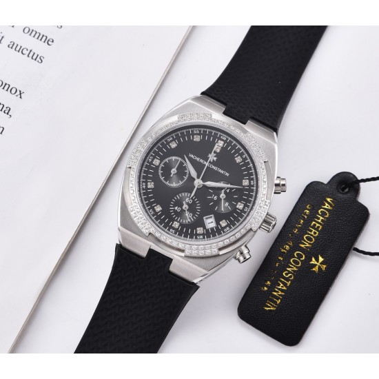 FK-VACHERON CONSTANTIN【江诗丹顿】纵横四海系列,六针多功能跑秒版火热上市,突破传统,时尚优雅的多彩表带,可满足佩戴者在不同场合的需求,多样化的色彩设计演绎大胆而时尚的风格,江诗丹顿在装置时始终将舒适性放在首位,确保腕表完美贴合手腕,纯钢表壳,进口石英机芯,蓝宝石水晶玻璃,舒适胶质表带,采用原装针式表扣佩戴方便!尺寸:36.5mm FK-VACHERON CONSTANTIN【江诗丹顿】纵横四海系列,六针多功能跑秒版火热上市,突破传统,时尚优雅的多彩表带,可满足佩戴者在不同场合的需求,多样化的色彩设计演绎大胆而时尚的风格,江诗丹顿在装置时始终将舒适性放在首位,确保腕表完美贴合手腕,纯钢表壳,进口石英机芯,蓝宝石水晶玻璃,舒适胶质表带,采用原装针式表扣佩戴方便!尺寸:36.5mm