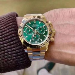 ROLEX 劳力士 绿金迪～