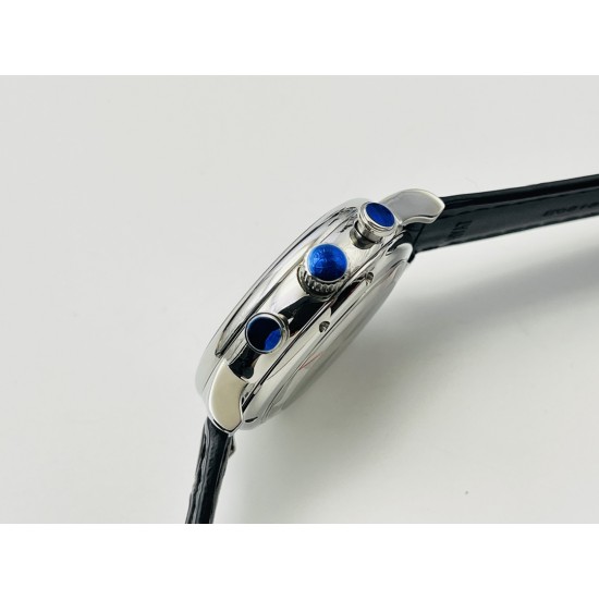 【IWS Factory2022推荐】IWC万.国波涛菲诺计时腕表!1⃣️尺寸42MM,厚度13.5MM,完美同步正品,表壳以精钢材质打造,通过细致的抛光打磨之后呈现出细腻光泽,表耳弧度自然,与表壳完美融合,线条流畅,光泽闪耀。2⃣️腕表内部搭载丹东7750改4601自动机械机芯,实现所有功能与原装一致,密底设计,周年纪念徽标镌刻表底,采用意大利小牛皮搭配针扣,简单配戴,上手效果极佳!IWS Factory匠心力作 IWC波涛计时,生动诠释柏涛菲诺永不落幕的经典,欢迎各路表友品鉴! 【IWS Factory2022推荐】IWC万.国波涛菲诺计时腕表!1⃣️尺寸42MM,厚度13.5MM,完美同步正品,表壳以精钢材质打造,通过细致的抛光打磨之后呈现出细腻光泽,表耳弧度自然,与表壳完美融合,线条流畅,光泽闪耀。2⃣️腕表内部搭载丹东7750改4601自动机械机芯,实现所有功能与原装一致,密底设计,周年纪念徽标镌刻表底,采用意大利小牛皮搭配针扣,简单配戴,上手效果极佳!IWS Factory匠心力作 IWC波涛计时,生动诠释柏涛菲诺永不落幕的经典,欢迎各路表友品鉴!