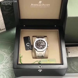 新款预售 TWA出品 国外最新玩物 终于有复刻解毒来了 双重时间 美联社 AP爱彼 皇家橡树 26120ST.OO.1220ST.01 复刻机芯Cal.2329/2846自动机械 316L精钢 41mmx 13.5mm 防刮蓝宝石水晶镜面 (功能介绍: 小时 分钟 日期 动力储备指示 第二时区 24小时区) 夜光指针 原装折叠扣 Logo鲜明！商品规格:默认规格