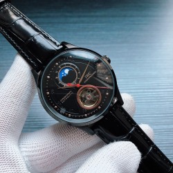 万国--IWC Z2  男士腕表 至臻精品，高雅品位 搭载全自动机械机芯 316L精钢表壳矿物强化玻璃镜面采用进口小牛皮真皮表带尺寸：直径40mm 厚度12mm 三杰精致推荐男士精品机械腕表 精致传承真实效果 SJ品质的保证