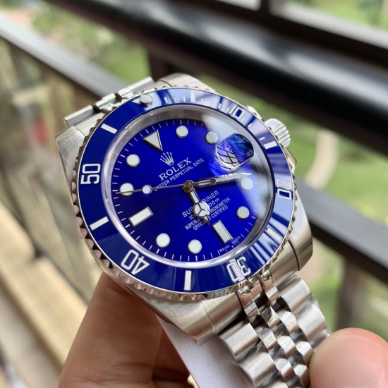 AJ出品：五珠带全面到货！！ROLEX劳力士 SUB蓝水鬼A7升级版 2836机[色][色]