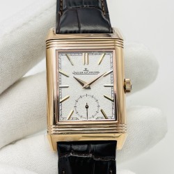 【AN Factory2021墙裂推荐】市场最高版本 积家Reverso Classic Large Duoface Small Second男款翻转系列！1⃣️直径49MMx29MM！2⃣️316L研发精密铸造而成！3⃣️精选854A/2手动上链机芯：双面双时区，正面数字刻度二针半显示，背面简洁大方表盘具有第二地时间显示功能，走时精准！4⃣️表壳线条细腻优雅，可随时变换风格，迎合各种场合，时刻与您相伴着！AN Factory匠心力作 欢迎您的品鉴！