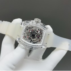RM理查德米勒~   ［Richard Mille ］  水晶壳 机械机芯