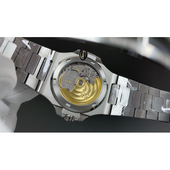 今日推荐百达翡丽 鹦鹉螺5711 白壳蓝面 40mm 一体机 顶级品质 出货实拍✈️