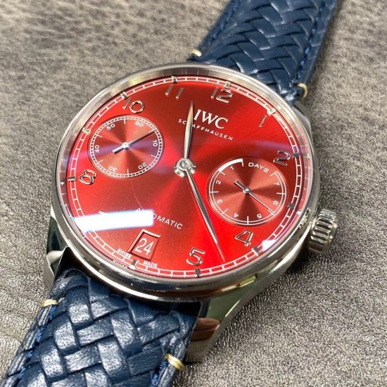 IWC 万国 葡七！红魔表盘！即将骚动，编织表带！出货实拍～