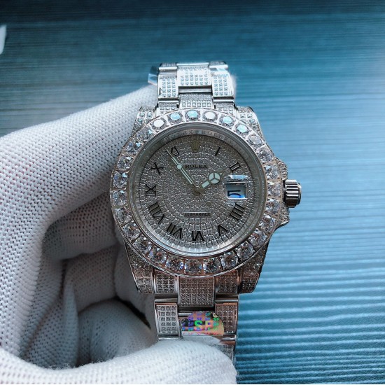 劳力士 ROLEX R40 116610 Submariner白金满钻系列劳力士满钻系列 116610 Submariner 耗时10个月改装满钻石男士款 搭载2813全自动自动机械 精钢镶钻表壳 实心厚重钢带精选进口光彩闪耀钻 超强夜光 尺寸40x13mm 重量155g 精心制作 三杰精致推荐男士机械腕表 SJ为你精心制作超真实实物图拍摄 劳力士 ROLEX R40 116610 Submariner白金满钻系列劳力士满钻系列 116610 Submariner 耗时10个月改装满钻石男士款 搭载2813全自动自动机械 精钢镶钻表壳 实心厚重钢带精选进口光彩闪耀钻 超强夜光 尺寸40x13mm 重量155g 精心制作 三杰精致推荐男士机械腕表 SJ为你精心制作超真实实物图拍摄