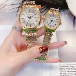 品牌：百达翡丽-PATEK PHILPPE 类型：情侣对表表壳：316精钢（做工上乘）表带：316钢机芯：进口石英机芯（走时精准）材料：高级强化镀膜镜面尺寸：男直径39mm 厚度8mm/女直径29mm 厚度8mm
