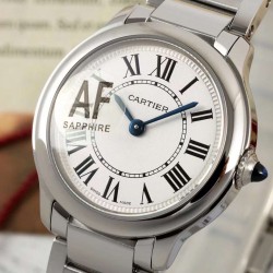 新款——AF卡地亚Cartier伦敦中号系列，瑞士石英机芯、搭载快拆表带