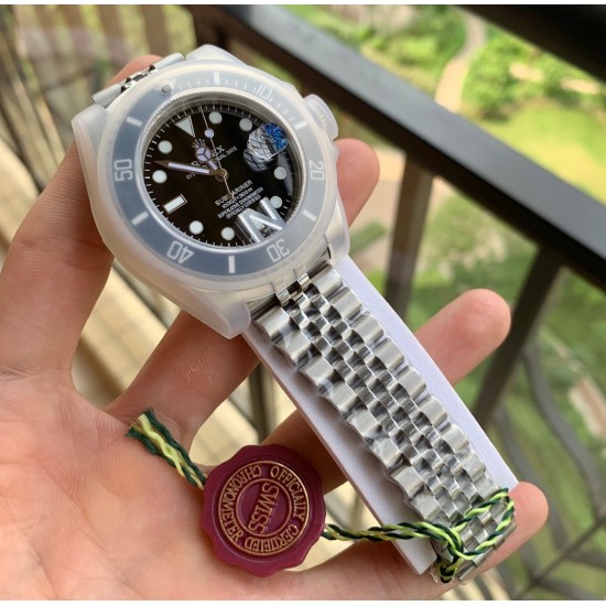 AJ出品：五珠带全面到货！！ROLEX劳力士 SUB黑水鬼A7升级版 2836机[色][色]