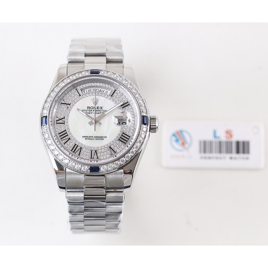 Pk精品 原版复刻 劳力士Rolex星期日历型系列全自动机械男表腕表18K金电镀镶钻腕表,采用进口南非水晶钻,人工镶嵌四爪稳固永不掉钻、尺寸41mm,厚度11毫米,原装进口机芯、性能稳定零返修,蓝宝石玻璃镜面,蓝宝石镜面6⃣️字位logo标志✅请认准品质✅316L精钢材质.做工精致.质量保证! Pk精品 原版复刻 劳力士Rolex星期日历型系列全自动机械男表腕表18K金电镀镶钻腕表,采用进口南非水晶钻,人工镶嵌四爪稳固永不掉钻、尺寸41mm,厚度11毫米,原装进口机芯、性能稳定零返修,蓝宝石玻璃镜面,蓝宝石镜面6⃣️字位logo标志✅请认准品质✅316L精钢材质.做工精致.质量保证!