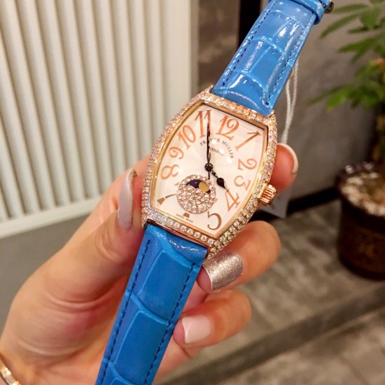 星辰 法兰克穆勒-Franck Muller(FM)❥酒桶形系列❥瑞士石英机芯❥镀膜玻璃镜面❥表壳尺寸32x43mm 厚度约9mmFK独家实拍! 星辰 法兰克穆勒-Franck Muller(FM)❥酒桶形系列❥瑞士石英机芯❥镀膜玻璃镜面❥表壳尺寸32x43mm 厚度约9mmFK独家实拍!
