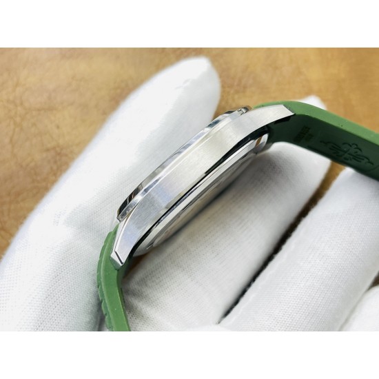 【PFF Factory2023新作品 墙裂推荐】V5升级版本 市场最高复刻 百达.翡丽PATEK PHILIPPE 优雅运动系列5711/1A鹦鹉螺!PFF震撼出品!1⃣️【机芯】全网最佳解毒方案,搭配百达.翡丽9015机改Cal.324自动上链一体机芯!精准稳定!2⃣️【表带】定制级人体工程学胶带款表带,钢带中珠是钻石型的,与正品相结合。3⃣️【直径】表壳尺寸40毫米,厚度仅9.8毫米,也与原装最接近。【PFF Factory2023匠心之作】欢迎您的品鉴! 【PFF Factory2023新作品 墙裂推荐】V5升级版本 市场最高复刻 百达.翡丽PATEK PHILIPPE 优雅运动系列5711/1A鹦鹉螺!PFF震撼出品!1⃣️【机芯】全网最佳解毒方案,搭配百达.翡丽9015机改Cal.324自动上链一体机芯!精准稳定!2⃣️【表带】定制级人体工程学胶带款表带,钢带中珠是钻石型的,与正品相结合。3⃣️【直径】表壳尺寸40毫米,厚度仅9.8毫米,也与原装最接近。【PFF Factory2023匠心之作】欢迎您的品鉴!