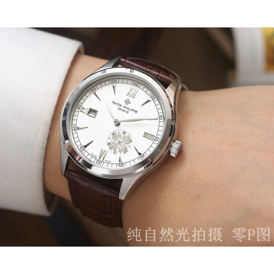 简约精致热卖新款低调绅士时尚百搭【最新】:百达翡丽精品推荐多功能新品【类型】:精品男士腕表【材质】:316L精钢打造【机芯】:高端全自动机械机芯【镜面】:矿物质强化玻璃(更高清)品味高雅 浩瀚大气 匠心独运 腕间瑰宝 纯自然光拍摄 零P图尺寸:直径42mm厚11mm热卖上市!欢迎转载! 简约精致热卖新款低调绅士时尚百搭【最新】:百达翡丽精品推荐多功能新品【类型】:精品男士腕表【材质】:316L精钢打造【机芯】:高端全自动机械机芯【镜面】:矿物质强化玻璃(更高清)品味高雅 浩瀚大气 匠心独运 腕间瑰宝 纯自然光拍摄 零P图尺寸:直径42mm厚11mm热卖上市!欢迎转载!
