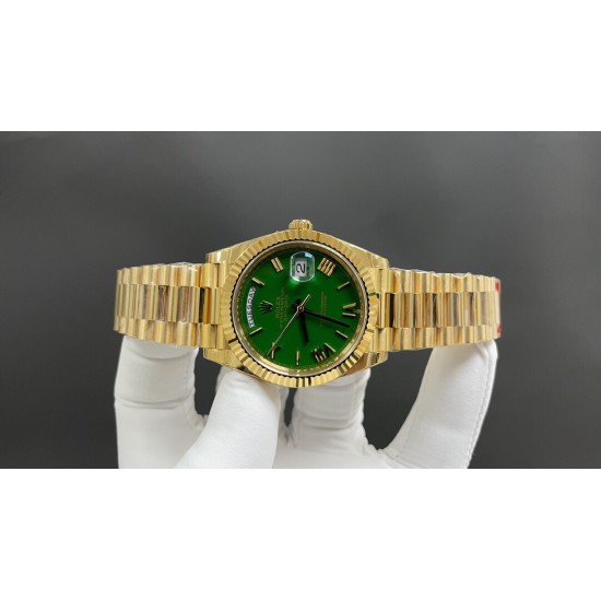ROLEX 劳力士 星期日历 赌桌绿 ～