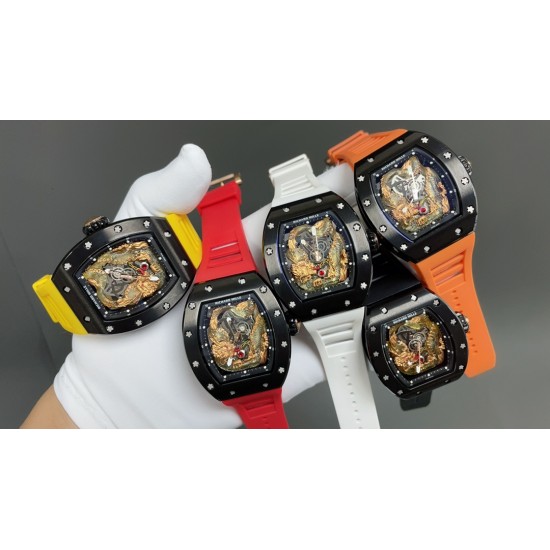 成龙大哥同款Jack Chen Richard Mille 理查德米勒 RM57-03飞龙 在天系列 全球限量8只 贵重来不是你的缺点! 进口西铁城精准走时机芯,配搭高端橡树胶带、原装折叠扣!!!龙在中国“四大祥兽”,龙是中国等东亚区域古代神话传说中的神异动物,常用来象征祥瑞 成龙大哥同款Jack Chen Richard Mille 理查德米勒 RM57-03飞龙 在天系列 全球限量8只 贵重来不是你的缺点! 进口西铁城精准走时机芯,配搭高端橡树胶带、原装折叠扣!!!龙在中国“四大祥兽”,龙是中国等东亚区域古代神话传说中的神异动物,常用来象征祥瑞