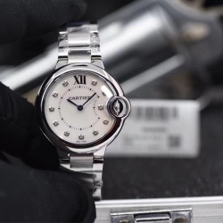 【V6出品】卡地亚 蓝气球 瑞士石英 33MM