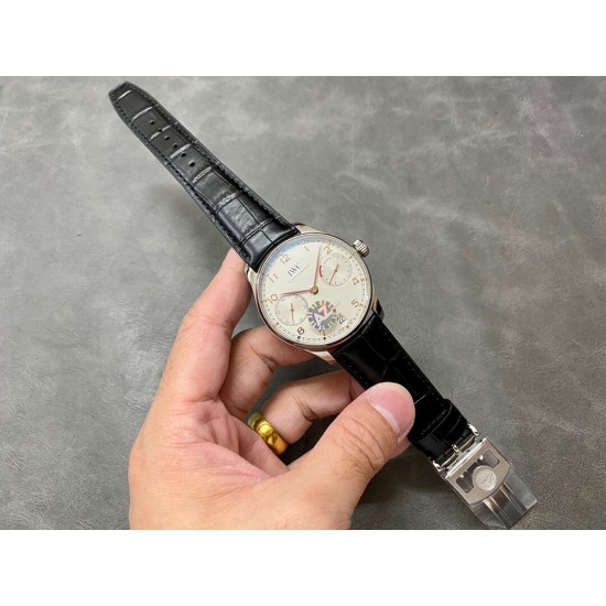 IWC 万国 葡萄牙系列(IWC Portugieser Automatic)IW500701(葡七)腕表 !搭载定制版Cal.52010自动机械机芯 双面蓝宝石 直径42.3mm! IWC 万国 葡萄牙系列(IWC Portugieser Automatic)IW500701(葡七)腕表 !搭载定制版Cal.52010自动机械机芯 双面蓝宝石 直径42.3mm!