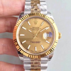 ROLEX 劳力士 DATEJUST 日志型 41mm系列腕表，重新定义最高品质的DATEJUST副本[拳头]