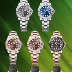ROLEX 劳力士 游艇名仕型m268621-精致而不失个性！2836自动机械直径：37mm玻璃：蓝宝石整体外观打磨线条棱角清晰，延续奔驰针和放大镜日历的经典设计表壳表链材质:316精钢，其外观镶有抗刮损Cerachrom 陶瓷外圈原装保险扣 超强夜光。