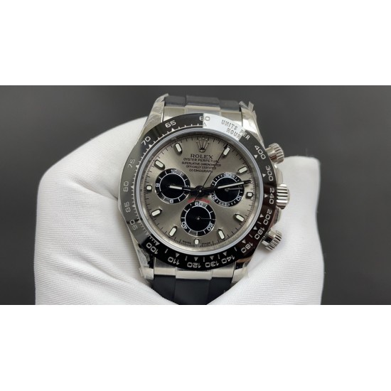 今日推荐劳力士 灰迪 带NFC芯片感应保卡 四码合一 40mm  厚12.2mm 7750一档机 顶级品质 出货实拍✈️