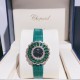 实拍 萧邦-Chopard❥ Precious Chopard系列❥瑞士石英机芯❥蓝宝石玻璃镜面❥表壳直径约36mm 厚度约8mm❥今年以“舞会”为主题,推出Precious Chopard系列高级珠宝与珠宝表新作。以钻石和多种彩色贵重宝石为Precious Chopard系列珠宝装饰出华丽的外衣,由最出色的珠宝师以卓绝工艺精心制作,散发出盛大晚会的恢宏气势。 实拍 萧邦-Chopard❥ Precious Chopard系列❥瑞士石英机芯❥蓝宝石玻璃镜面❥表壳直径约36mm 厚度约8mm❥今年以“舞会”为主题,推出Precious Chopard系列高级珠宝与珠宝表新作。以钻石和多种彩色贵重宝石为Precious Chopard系列珠宝装饰出华丽的外衣,由最出色的珠宝师以卓绝工艺精心制作,散发出盛大晚会的恢宏气势。