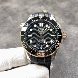 【VS出品】欧米茄 海马300M 316精钢材质打造！玫瑰金，胶带款！8800机 42MM！出货实拍
