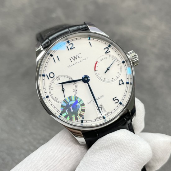 颜值第一!客户定制的加长美洲鳄鱼皮!IWC 葡7 V5版 最新机芯、万国IWC-葡萄牙系列 七日链 葡七 自动机械机芯 独立小秒针 真动能指示 蓝宝石玻璃 42mm!zf厂出品,出货实拍 颜值第一!客户定制的加长美洲鳄鱼皮!IWC 葡7 V5版 最新机芯、万国IWC-葡萄牙系列 七日链 葡七 自动机械机芯 独立小秒针 真动能指示 蓝宝石玻璃 42mm!zf厂出品,出货实拍