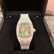实拍 理查德米勒 RichardMille 糖果棉花糖 最新爆款 bon bon系列最稀有的作品!克服传统工艺打破模式!钟表最受尊敬的技术之一。不是所有人的嫁妆,棉花糖运动曲线和颜色,它们是诱人的。有了理查德米勒,实现了把棉花糖戴在你的手腕上!白色陶瓷加上黄粉绿搪瓷表盘,RM-07柔和的颜色创造了一个组合...甜蜜!糖果店的一次旅行,一个让人难以置信的艺术品。你会戴上它吗? 实拍 理查德米勒 RichardMille 糖果棉花糖 最新爆款 bon bon系列最稀有的作品!克服传统工艺打破模式!钟表最受尊敬的技术之一。不是所有人的嫁妆,棉花糖运动曲线和颜色,它们是诱人的。有了理查德米勒,实现了把棉花糖戴在你的手腕上!白色陶瓷加上黄粉绿搪瓷表盘,RM-07柔和的颜色创造了一个组合...甜蜜!糖果店的一次旅行,一个让人难以置信的艺术品。你会戴上它吗?