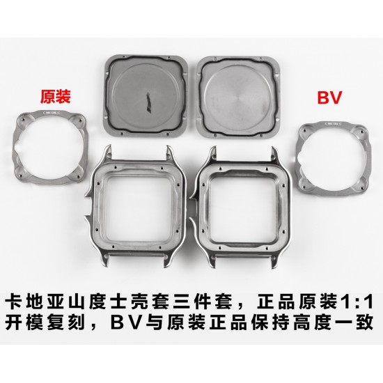 【BV出品】卡地亚山度士（真品PK复刻）不怕货比货，就怕不识货。细节图说话