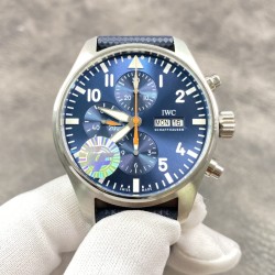 【出货实拍】zf厂新品 万国IWC 飞行员系列  新款飞计  377730  搭载7750机芯  43毫米直径！出货实拍