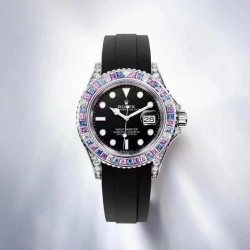‼️‼️ ROLEX 劳力士 游艇名仕42MM表径隐藏款226679TBR正式上线，全球限量款。嵌T型冰糖钻与糖果钻，珠宝级镶嵌工艺！