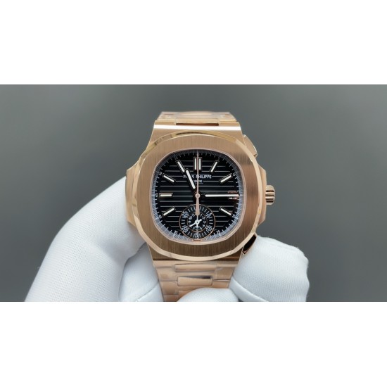 今日推荐百达翡丽 玫瑰金黑面 40mm 一体机 顶级品质 出货实拍✈️