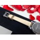 萧邦新款 LHEURE DU DIAMANT MEDIUM OVAL 此款LHeure du Diamant 椭圆形切割雕纹镶钻表盘 环以点缀钻石的表圈 优雅气韵 时尚风格和萧邦精湛的手工艺尽显无遗 光华耀目 MM™ 白玫同价 萧邦新款 LHEURE DU DIAMANT MEDIUM OVAL 此款LHeure du Diamant 椭圆形切割雕纹镶钻表盘 环以点缀钻石的表圈 优雅气韵 时尚风格和萧邦精湛的手工艺尽显无遗 光华耀目 MM™ 白玫同价