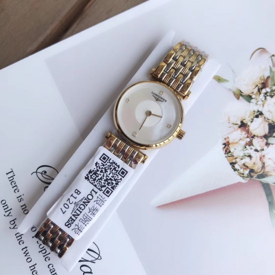 浪琴 Longines 超薄系列,小清新 简约大方,品质精湛,采用原装石英机芯,顶级316精钢表壳,散珠带精钢实钢材料、玫瑰金,间玫瑰金,黄金,间黄金4色可选。28mm 浪琴 Longines 超薄系列,小清新 简约大方,品质精湛,采用原装石英机芯,顶级316精钢表壳,散珠带精钢实钢材料、玫瑰金,间玫瑰金,黄金,间黄金4色可选。28mm