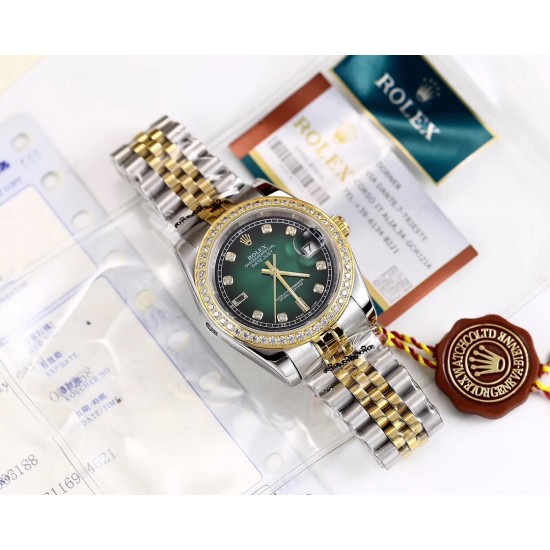 劳力仕-ROLEX日志型男士机械腕表 渐变色时尚男士风格 GD品质保障历经市场洗礼 得以高度认可 搭载全新原装西铁城8215全自动机械机芯 316精钢表壳 表链配原装表扣 防刮蓝宝石玻璃 [玫瑰][玫瑰][玫瑰]尺寸：36/12mm 请认准独家品质