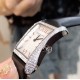 实拍 PATEK PHILIPPE百达翡丽系列 女士腕表(白金表壳搭配沙丁布带,表圈镶嵌天然锆石,蓝宝石玻璃,搭载瑞士石英机芯,尺寸30*34*7毫米) 实拍 PATEK PHILIPPE百达翡丽系列 女士腕表(白金表壳搭配沙丁布带,表圈镶嵌天然锆石,蓝宝石玻璃,搭载瑞士石英机芯,尺寸30*34*7毫米)