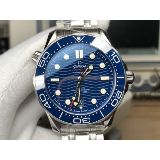 OMEGA 欧米茄 蓝色海马300米～