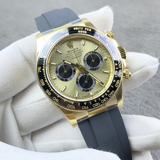 （严选）劳力士迪通拿系列，专柜新款余文乐！40mm直径 c厂出品，出货实拍