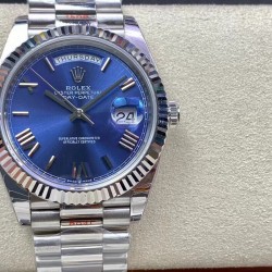 ROLEX 劳力士 星期日志型！1⃣️ 蓝宝石镜面，日历2.5倍放大镜，效果同步原版。2⃣️蚝式表壳结构，一体中层表壳，旋入式底盖及上链表冠。3⃣️结构尺寸厚度同步原装，直径40mm4⃣️搭载2836自动上链机芯，快调瞬跳星期日历、做到调时、厚度、结构同步原版。