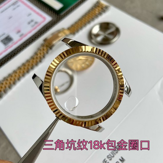 最新款劳力士41mm日志瑞机“牛货”真真切切18k包金细节图！