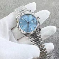 ROLEX 劳力士 冰蓝 星期日历～