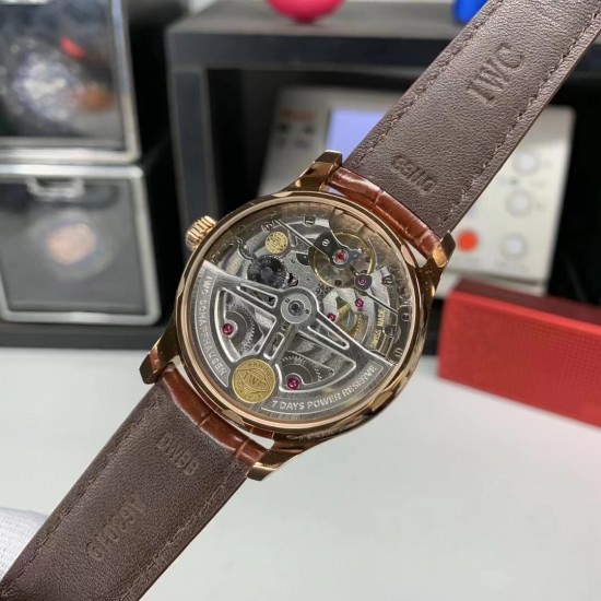 IWC 万国 葡萄牙系列(IWC Portugieser Automatic)IW500701(葡七)腕表 !搭载定制版Cal.52010自动机械机芯 双面蓝宝石 直径42.3mm! IWC 万国 葡萄牙系列(IWC Portugieser Automatic)IW500701(葡七)腕表 !搭载定制版Cal.52010自动机械机芯 双面蓝宝石 直径42.3mm!