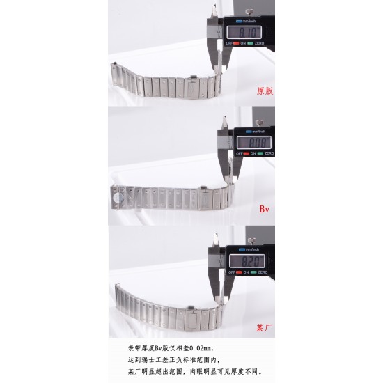 【BV出品】卡地亚山度士（真品PK复刻）不怕货比货，就怕不识货。细节图说话
