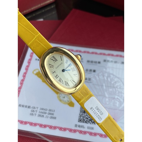 卡地亚浴缸系列卡家又一经典之作浴缸系列。实物拿到手的时候大吃一惊,颜值高 !椭圆外型的感觉正是典雅欧风浴缸形状,这也太好看了吧!相比蓝气球段位要高出不少一会儿观摩下公价便知主要是因为通体包真金……Baignoire浴缸系列腕表,小号表款,石英机芯。精钢包18K黄金表壳。包18K黄金圆珠形表冠,镶嵌一颗凸圆形蓝宝石。镀银表盘,剑形蓝钢指针,蓝宝石水晶镜面。灰褐色鳄鱼皮表带,包18K黄金针扣式表扣。表壳尺寸:32x26毫米厚度:8毫米防水深度3巴(约30米)生活防水 卡地亚浴缸系列卡家又一经典之作浴缸系列。实物拿到手的时候大吃一惊,颜值高 !椭圆外型的感觉正是典雅欧风浴缸形状,这也太好看了吧!相比蓝气球段位要高出不少一会儿观摩下公价便知主要是因为通体包真金……Baignoire浴缸系列腕表,小号表款,石英机芯。精钢包18K黄金表壳。包18K黄金圆珠形表冠,镶嵌一颗凸圆形蓝宝石。镀银表盘,剑形蓝钢指针,蓝宝石水晶镜面。灰褐色鳄鱼皮表带,包18K黄金针扣式表扣。表壳尺寸:32x26毫米厚度:8毫米防水深度3巴(约30米)生活防水
